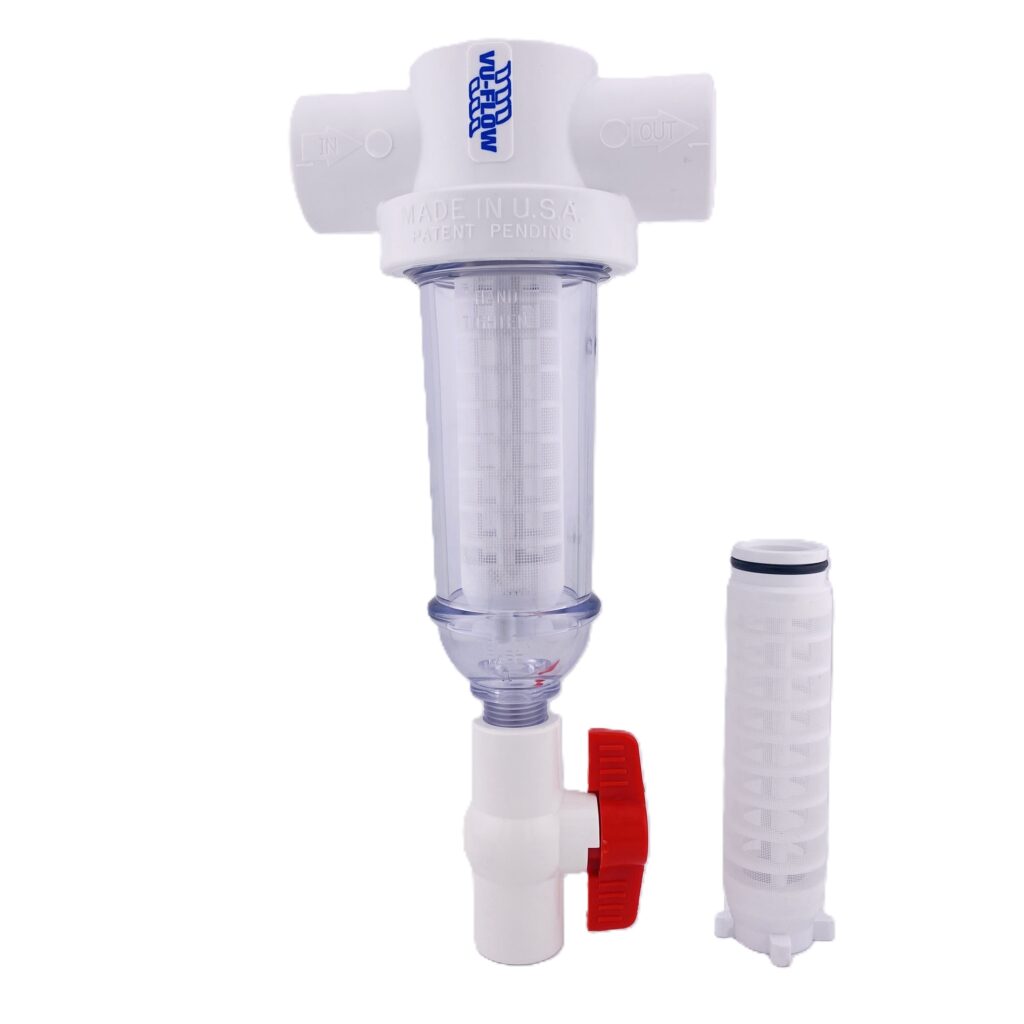 Vu-Flow Rusco 3/4″ 30 Mesh Poly Screen Filter System SprinklerHUT.com
